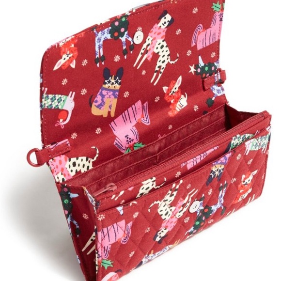 Vera Bradley Crossbody holiday hounds - Picture 2 of 2